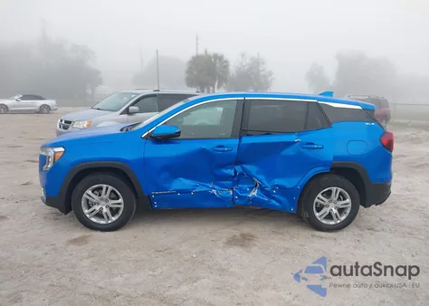 2024 GMC Terrain Fwd Sle from USA, damaged, VIN 3GKALMEG5RL183540